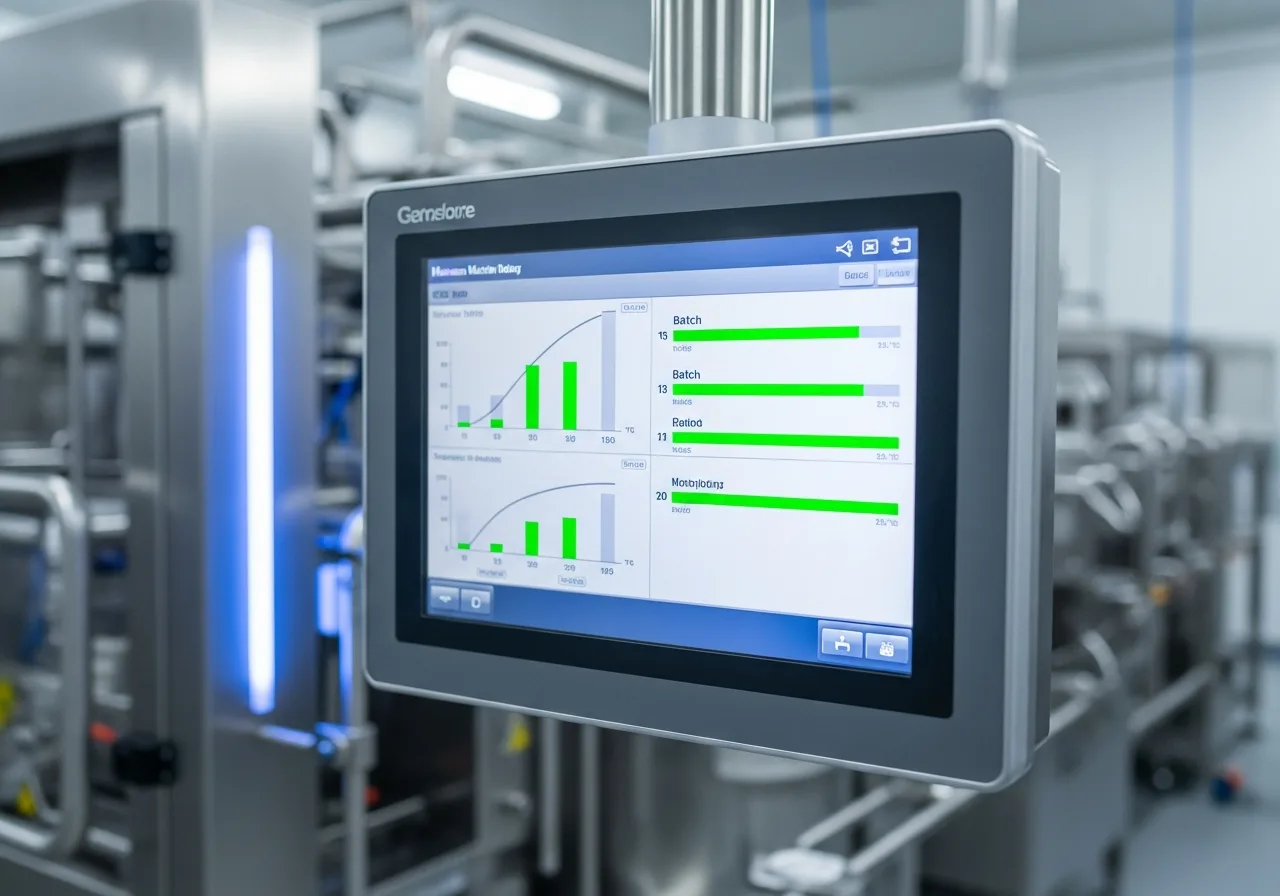GMP batch traceability and real-time digital monitoring system at NutraX Biotech vitamin mineral premix manufacturing facility — NABL-accredited CoA documentation per batch
